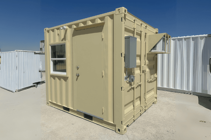 10ft Shipping Containers Scale House (10STSH)
