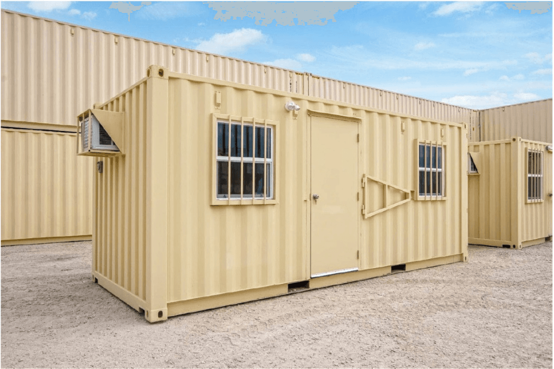 20ft Shipping Container Office (Insulated / With Siding) (20STOFIS)