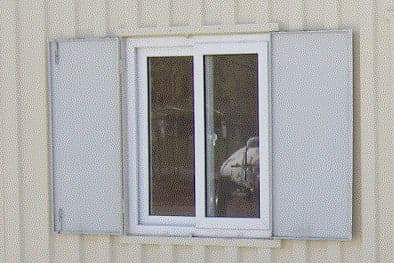 Shipping Container Window Shutter