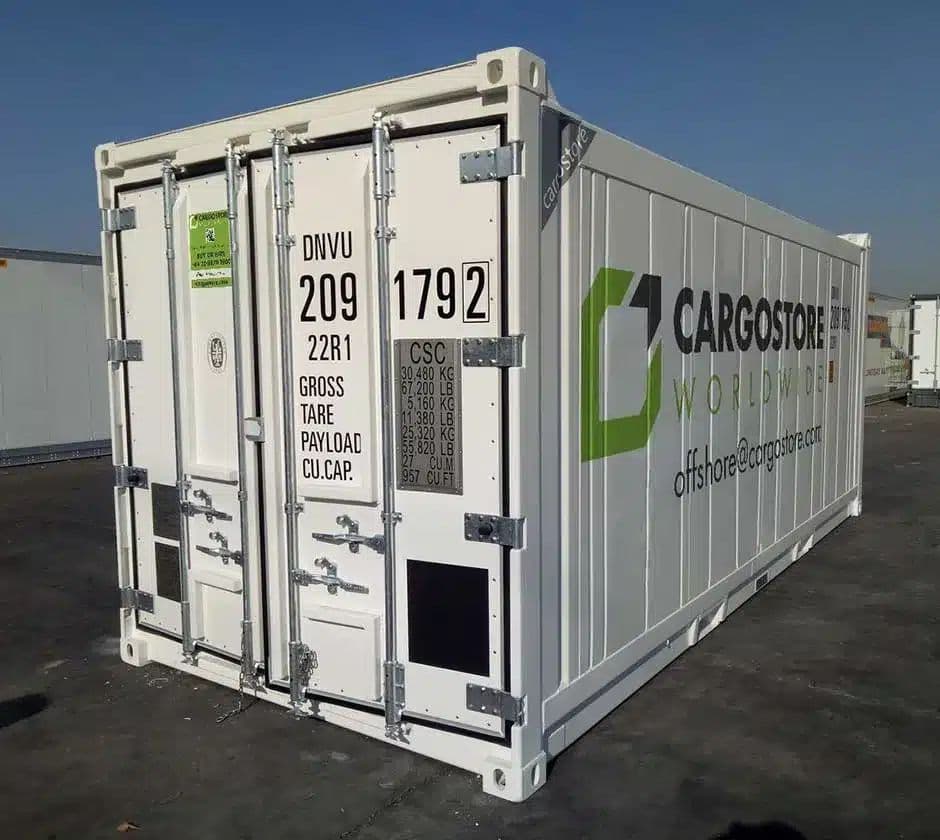 20ft DNV Refrigerated Containers Certified DNV 2.7-1 Standard