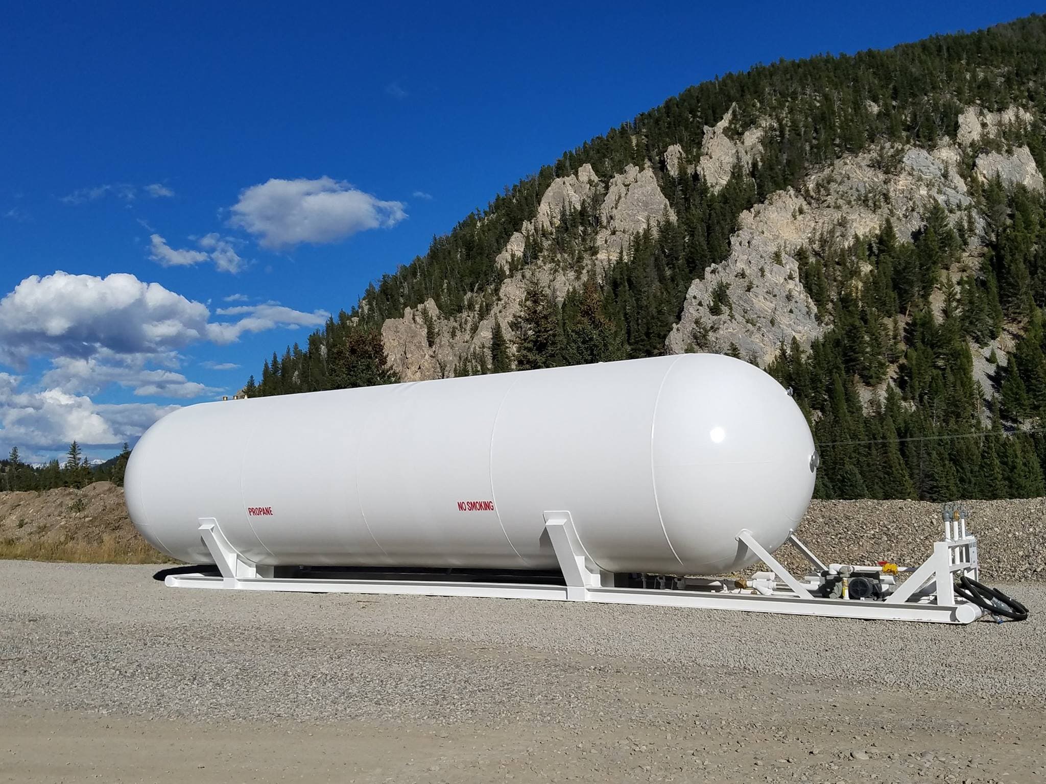 18000 Gallon Skid Tanks ASME Storage Tanks on Skids