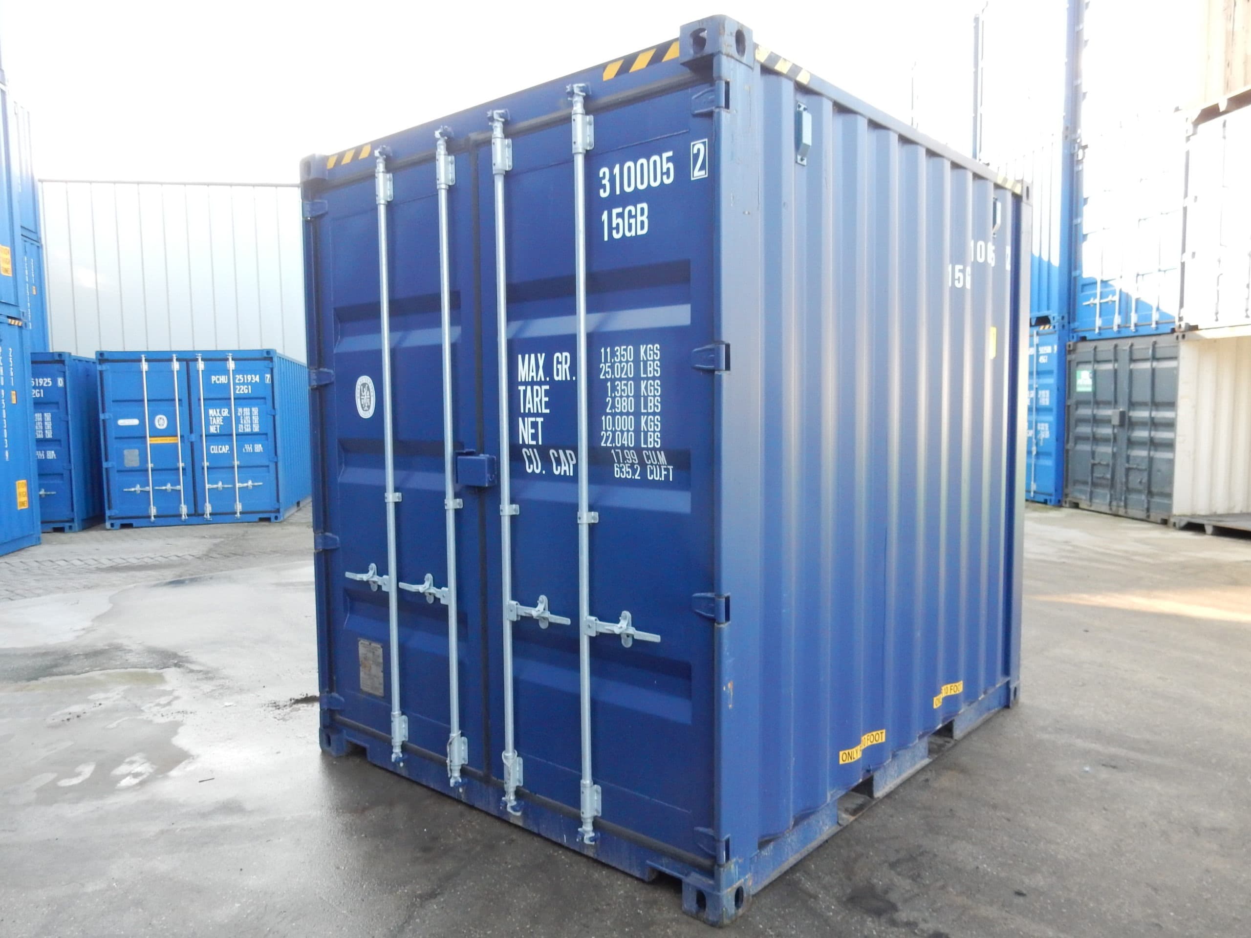 10ft High Cube Shipping Container High Cube 10ft