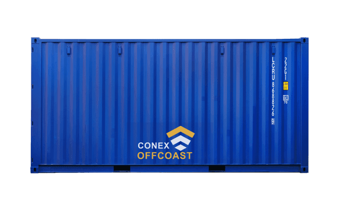 20ft Standard Three Door Handles Container
