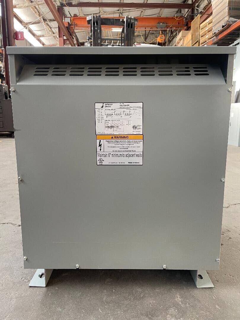 75Kva Transformer 3 Phase 480V-208V/120V Delta Wye 460V 220V 440V Powertran