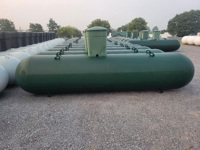 1000 Gallon Underground Propane Tanks ASME New