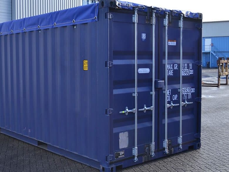 20ft open top container